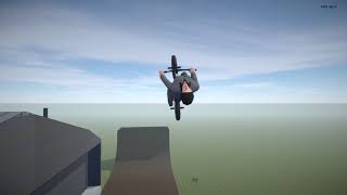 PIPE Mega ramp triple backflip