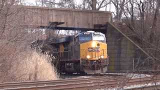 Slow Coal Train Speeding Up Thru Relay