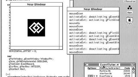 THINK Pascal - Simple Application