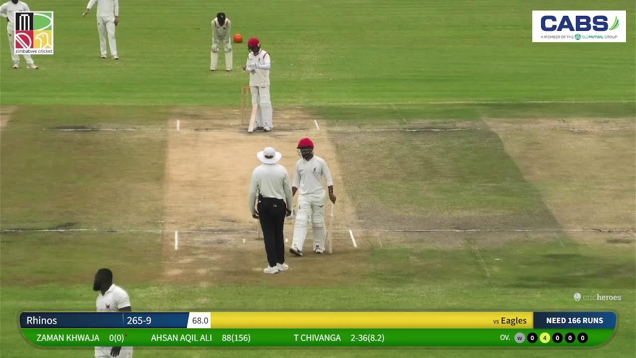 2025-26 Logan Cup - Eagles vs Rhinos - Day 4