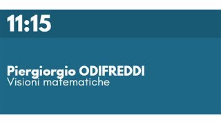 Piergiorgio Odifreddi - Visioni matematiche