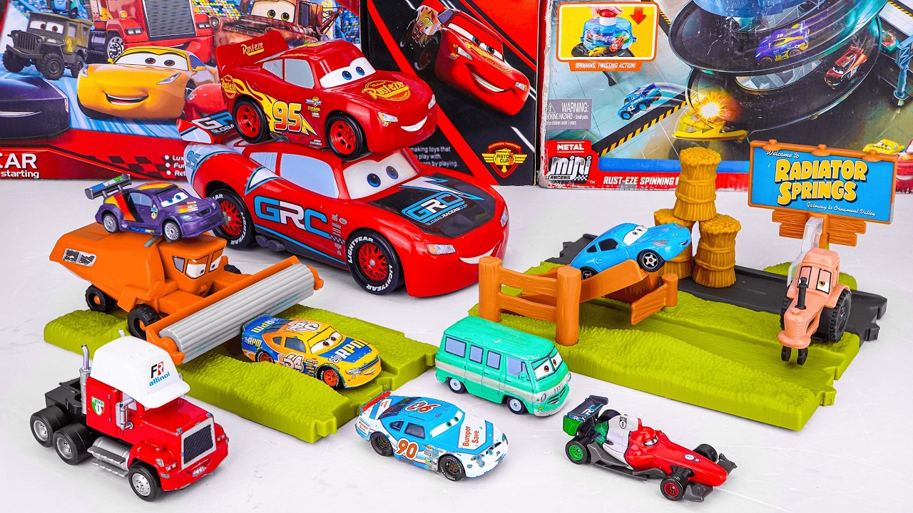Disney Pixar Cars Unboxing Review | Lightning McQueen | Mattel