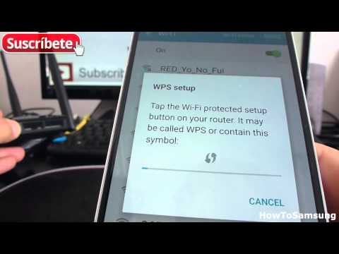 How To Connect To Wi-Fi Via WPS Setup Samsung Galaxy S6 Basic Tutorials