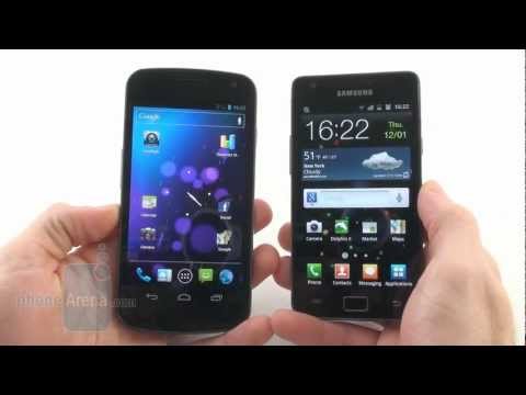 Video: Atšķirība Starp Samsung Galaxy S2 (Galaxy S II) Un Galaxy Nexus