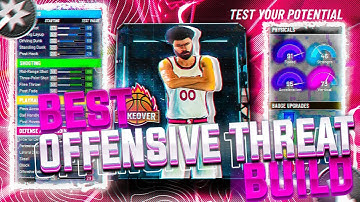 HOW TO MAKE THE BEST OFFENSIVE THREAT BUILD | BEST POINT GUARD BUILD IN THE GAME | NBA 2K20