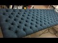 How to Make a Tufted Headboard