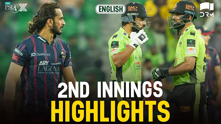 2nd Innings Highlights | Karachi Kings vs Lahore Qalandars | Match 32 | HBL PSL X | M3O1K