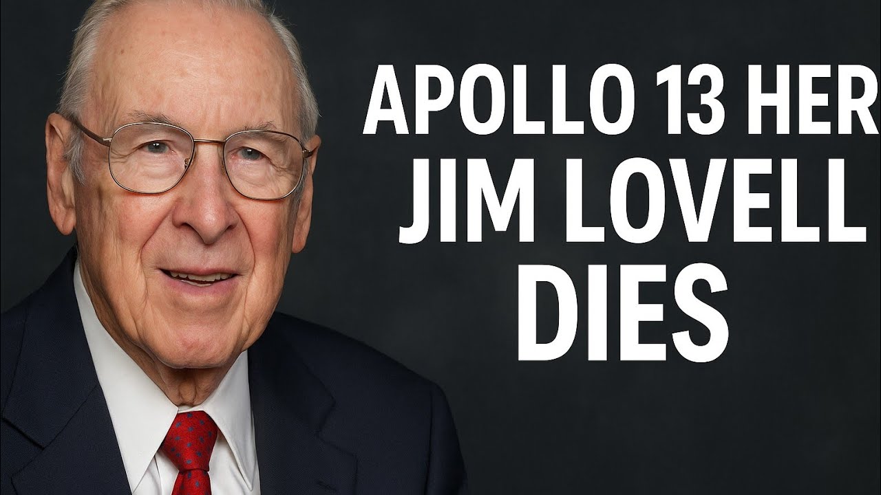 NASA Legend Jim Lovell Dies at 97 – Hero of Apollo 13 Mission🔴🌎