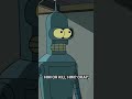 Bender Crashes Into The Simpsons 🔥🤖 #futurama #thesimpsons #shorts #crossover