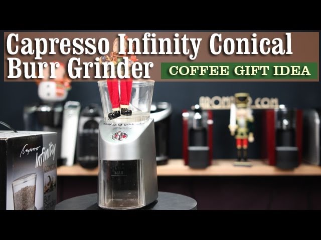 Capresso - Infinity Plus Conical Burr Coffee Grinder / Stainless Steel