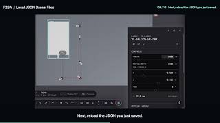 Information Save and Restore an Optical Scene with JSON | WaveQuanta Guide