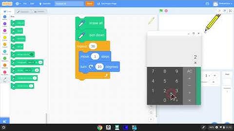 Scratch: Drawing a Circle