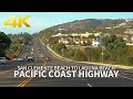 [4K] PACIFIC COAST HIGHWAY - Driving San Clemente Beach to Laguna Beach, Orange County, California