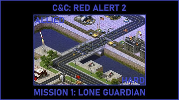 🌐C&C: Red Alert 2 - Allied - Mission 1: Lone Guardian🗽 - HARD🌐