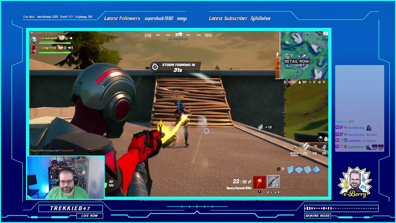 Trekkieb47 - Lunchtime Gaming - Fortnite Week 15 Challenges - 3-11-2021