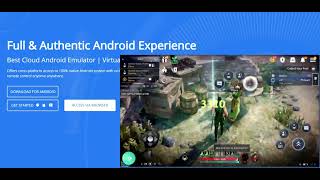 How to Download and Play Black Desert Mobile on Redfinger screenshot 1