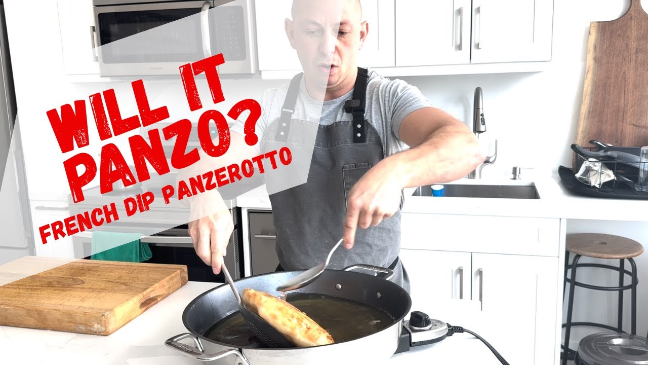 Chef Matt Basile | Will it Panzo? | French Dip Panzerotto