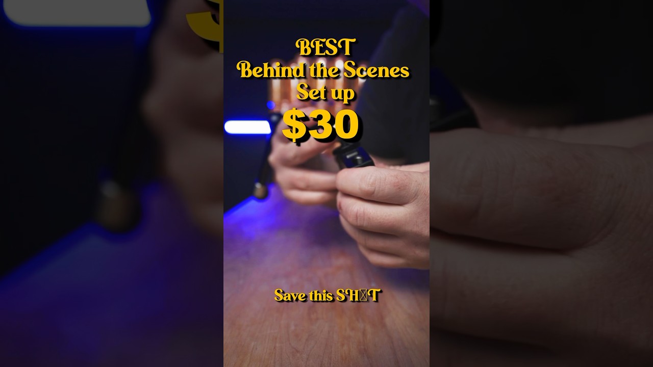 BEST Behind the Scenes POV setup 🎥📸 