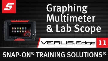 Graphing Multimeter & Lab Scope: VERUS® Edge (11/12) | Snap-on Training Solutions®