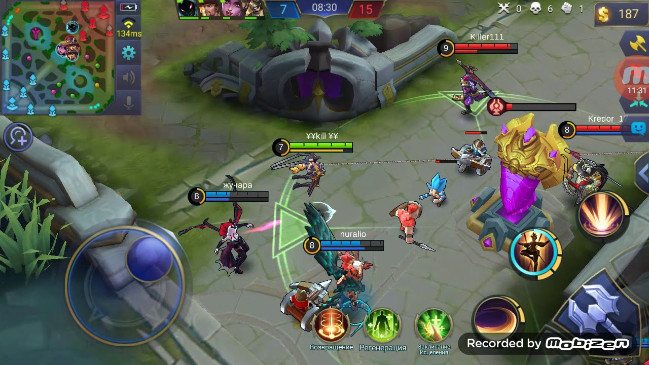 Играю за Fanny во второй раз орка 18+, шучу 0+