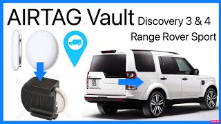 Land Rover Discovery 3 &amp; 4 / Range Rover Sport L320 Apple Airtag Vault / Tracker