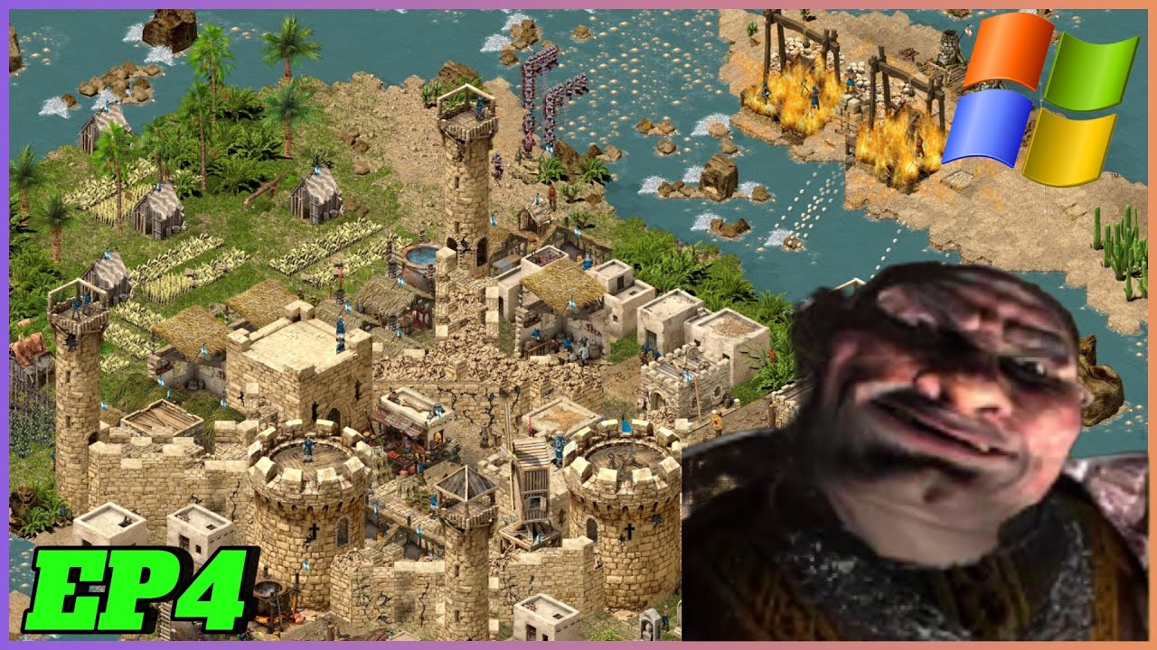 Stronghold Crusader [2002] - At WAR With PIG - Massive Epic Strategy Castle Building 