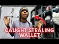 Stolen Wallet Caught on Camera