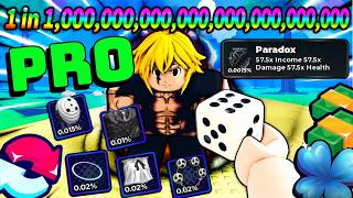 I Went Noob To Pro In Anime Dice To 100% The Game!! Part 3!  (Roblox)