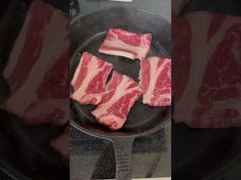 牛肉を焼いてみた🔥I tried roasting beef🔥#asmr #牛肉 #beef