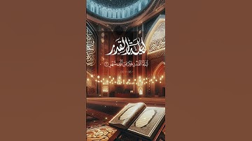 (إنا أنزلناه في ليلة القدر) سورة القدر بصوت جميل