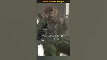 Call of Duty: Ghosts || Almagro Death Scene || #callofduty #callofdutyghosts #ytshorts #ytshorts