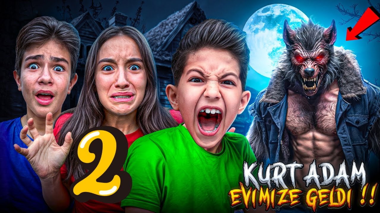 KURT ADAM YAVRU KEDİMİZİ KAÇIRDI!!! GECE KURT ADAM BAHÇEMİZE GELDİ | 2 ...