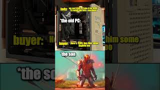 “the old PC💀” #pcgaming #benchmark #rtx5050 #gtx1080ti