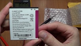 Батарея Cubot GT99 из Китая