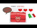 Things you NEED to KNOW PINKO Love Bag review.