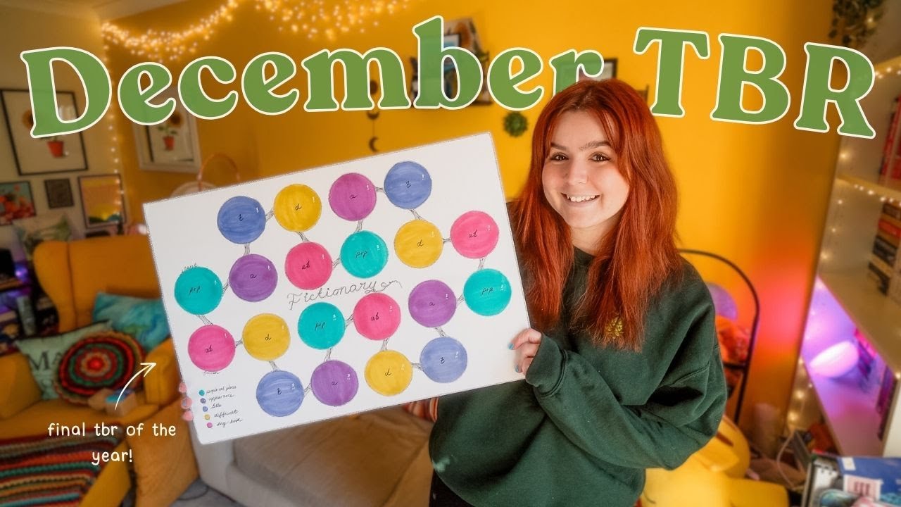 The last TBR of the year! December Fictionary 📚