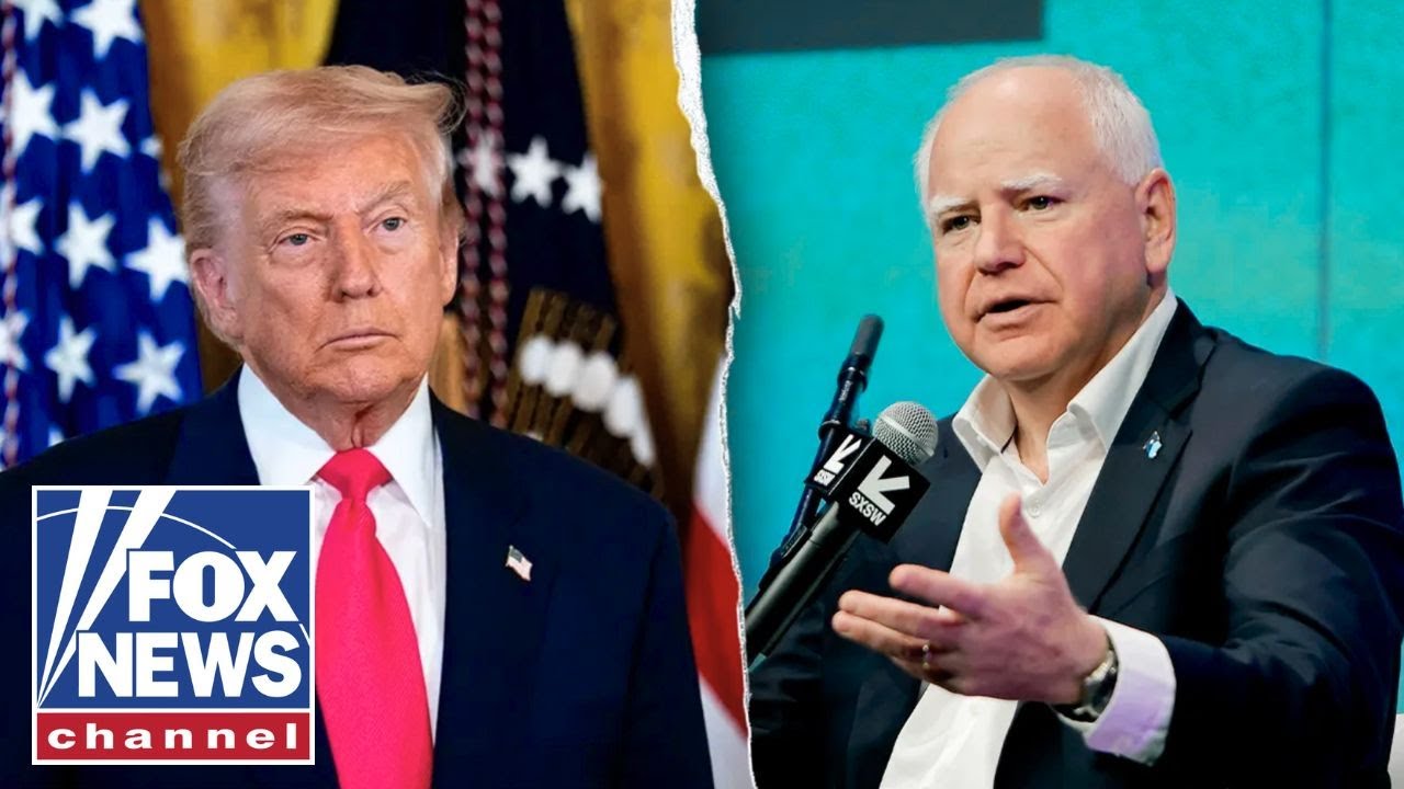 'NEW LOW': Walz RIPPED over claim Trump is ‘waging war’