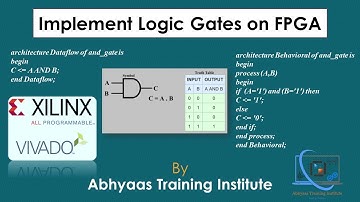 Create new project in Vivado | Simulate & implement logic gates on FPGA