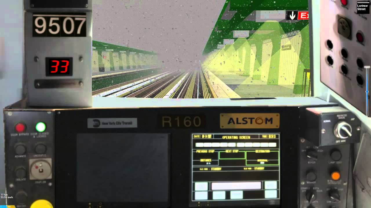 Openbve News And Development M Line Run Snowny Situation