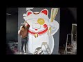 Sushi Cat Mural Time Lapse