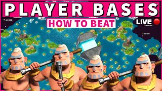 WARRIOR strategy for every level - LIVE ATTACKS - BOOM BEACH gameplay/tips & tricks