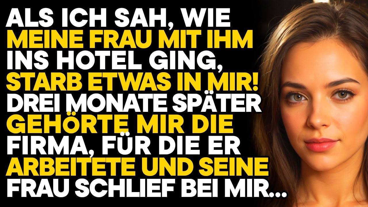 Ich sah, wie meine Frau mit ihm ins Hotelzimmer ging – da wusste ich von der Affäre!