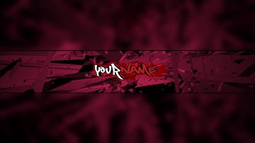 HOW TO MAKE A COOL YOUTUBE BANNER FROM ANDROID