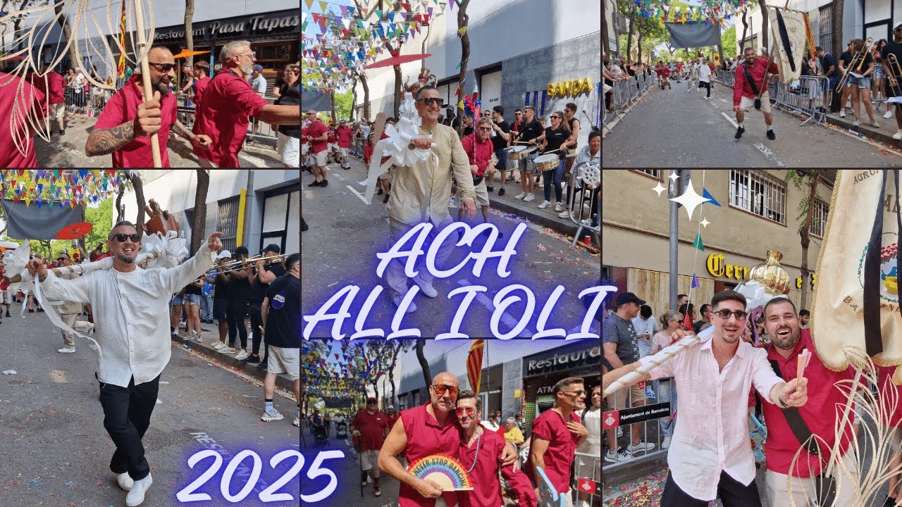 ACH ALL I OLI SABADO 2025  #loscorosdelabarceloneta  #barceloneta 1