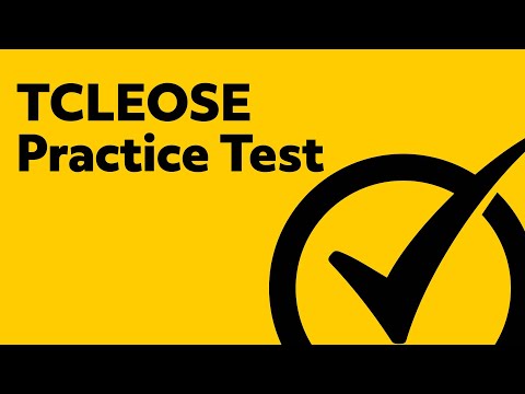 TCLEOSE Practice Test Penal Code