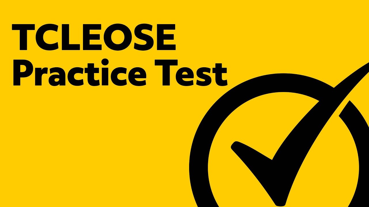 TCLEOSE Practice Test Penal Code