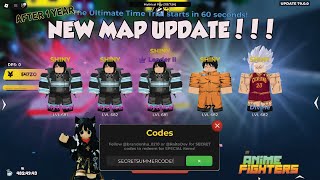 After 1 Year... A New Map Has Finally Been Added New Codes Anime Fighters Simulator