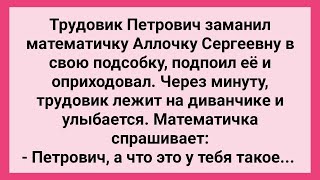 Как Трудовик Петрович Заманил Математичку в Подсобку! Сборник Свежих Смешных Жизненных Анекдотов!