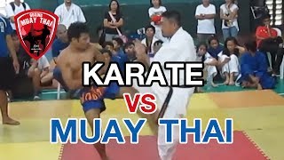 Boxing Muay Thai | Karate Vs Muay Thai
