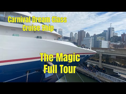 Видео: Carnival Magic Cruise Ship Profil and Photo Tour